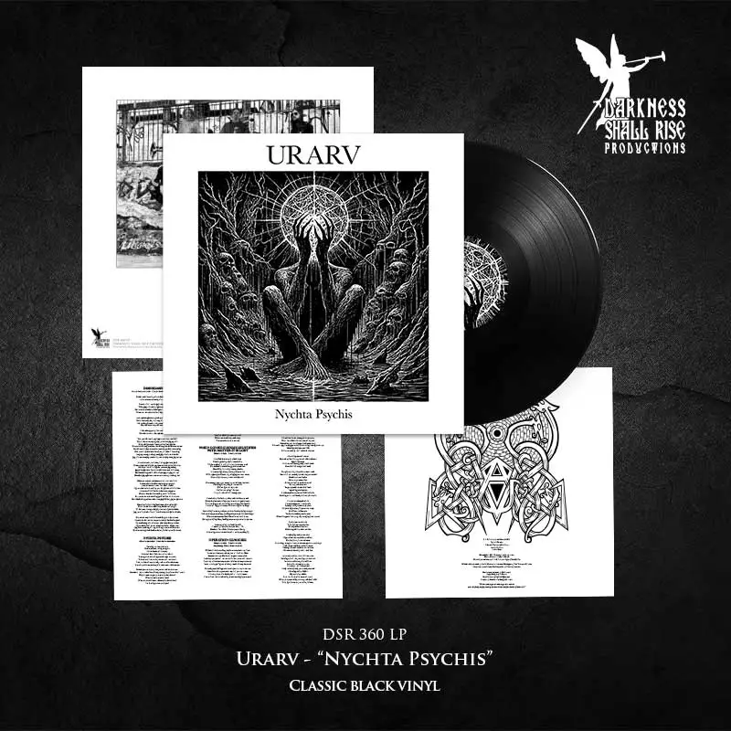 URARV · Nychta Psychis | BLACK LP (Black Metal Vinyl) · Bild 2