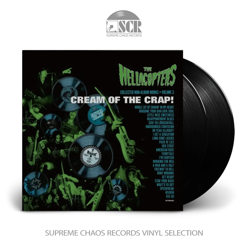 The Hellacopters · Cream Of The Crap! Collected Non-Album Works Vol.3 (Re-Release) | Black 2LP