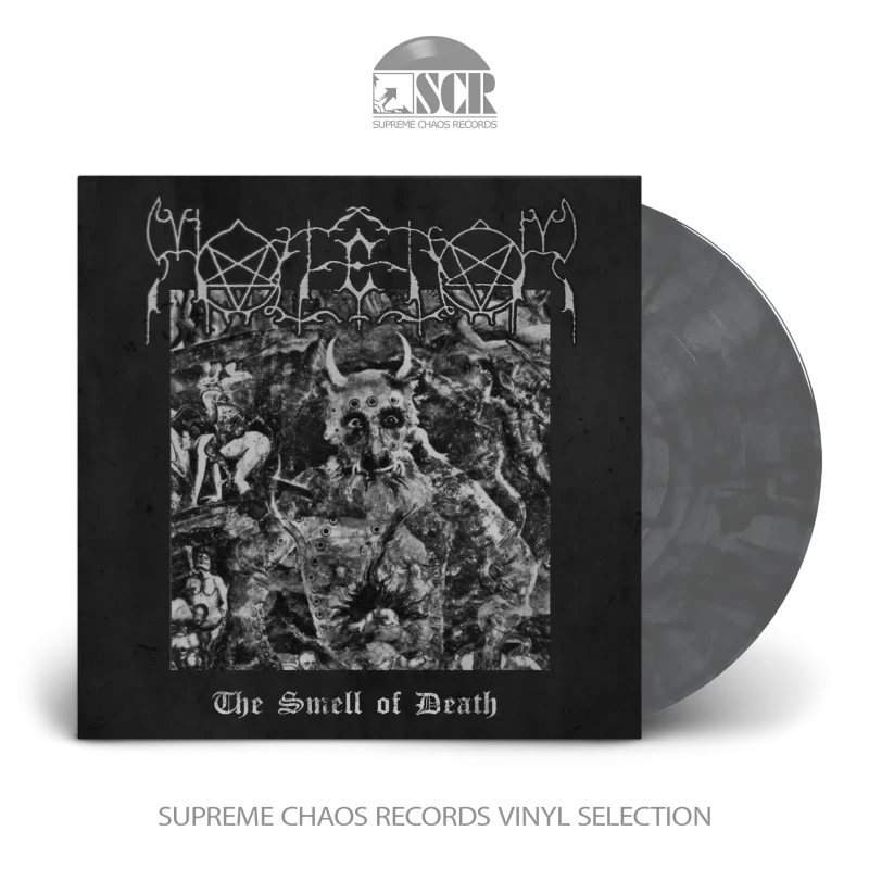 Malfeitor · The Smell Of Death | GREY/BLACK Marbled LP