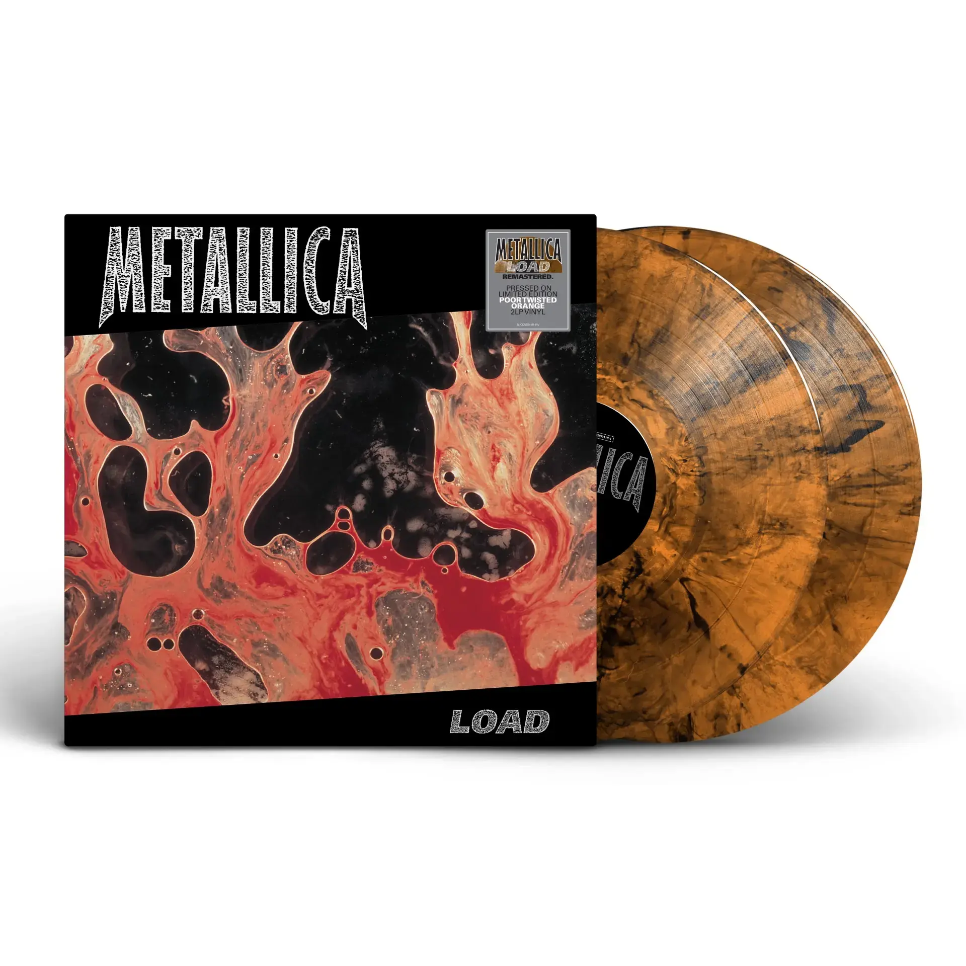 METALLICA - Load (Remastered) · POOR TWISTED ORANGE 2LP