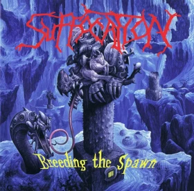 SUFFOCATION · Breeding the Spawn | CLEAR/RED/BLUE/YELLOW SPLATTER LP (Death Metal Vinyl) · Bild 1