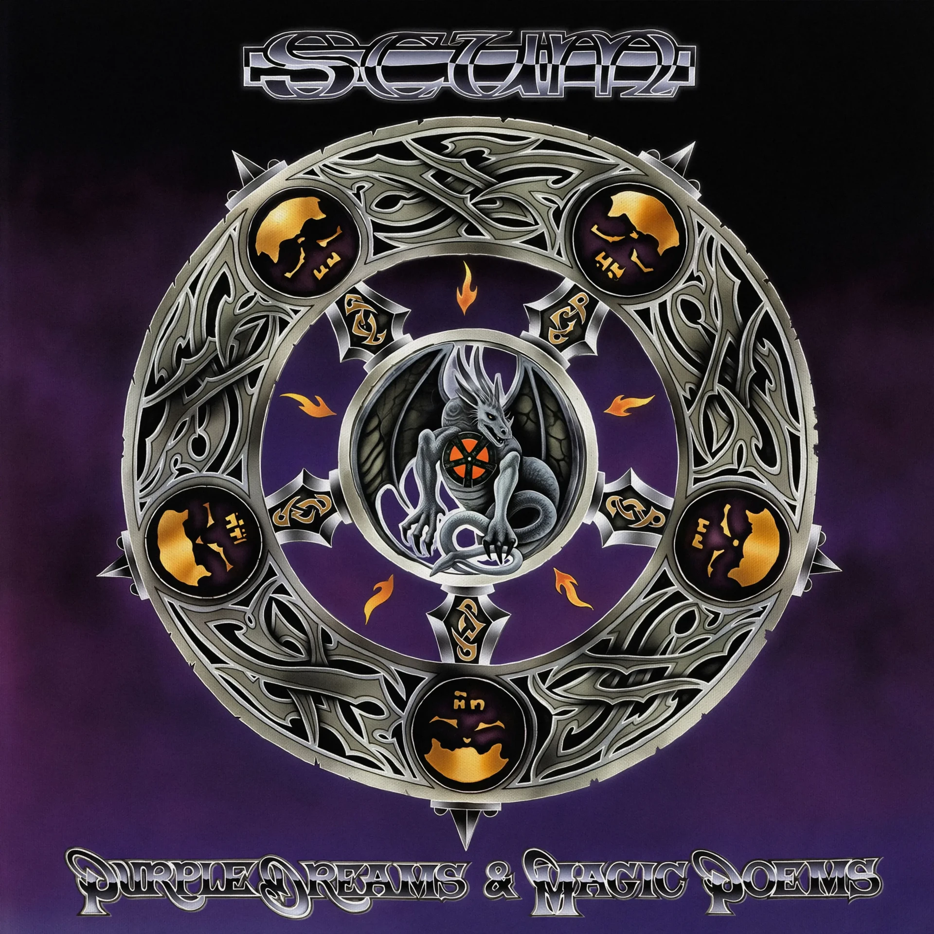 SCUM · Purple Dreams & Magic Poems | BLACK LP (Death Metal Vinyl) · Bild 1