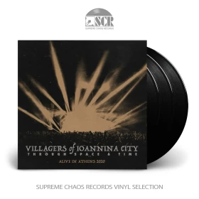 VILLAGERS OF IOANNINA CITY · Through Space And Time (Alive In Athens 2020) | BLACK 3LP (Hard Rock Vinyl)