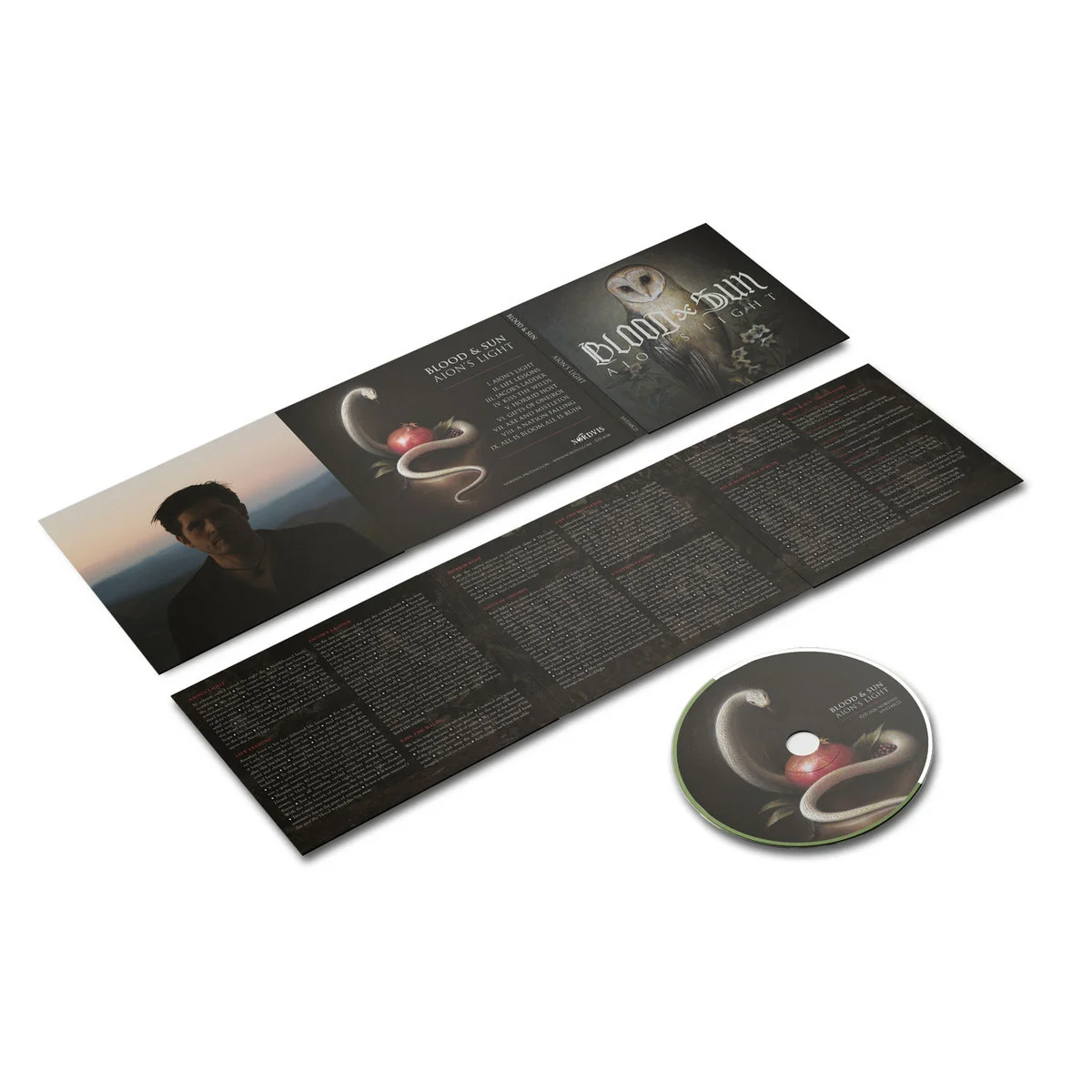 BLOOD AND SUN - Aion's Light [DIGISLEEVE CD] (Neofolk CDs) · Bild 2