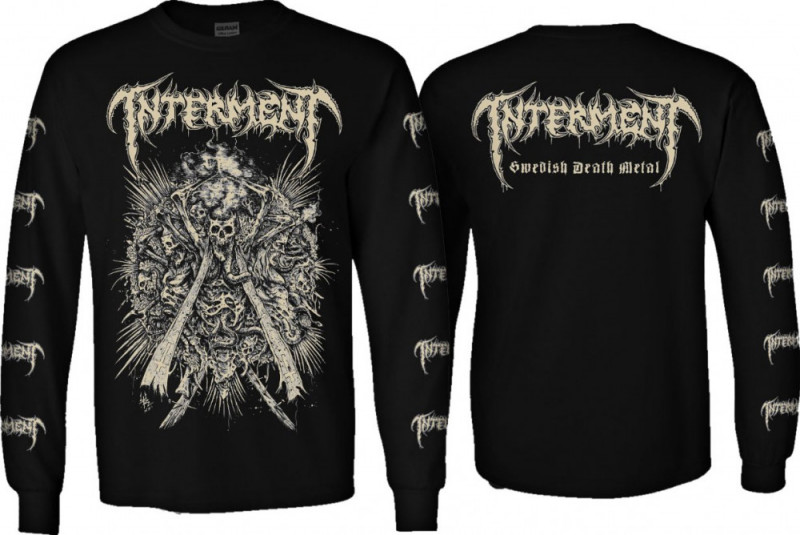 INTERMENT - Swedish Death Metal Longsleeve · LS-L (Death Metal Clothes)
