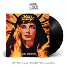 KING DIAMOND · Fatal Portrait | BLACK LP (Heavy Metal Vinyl)