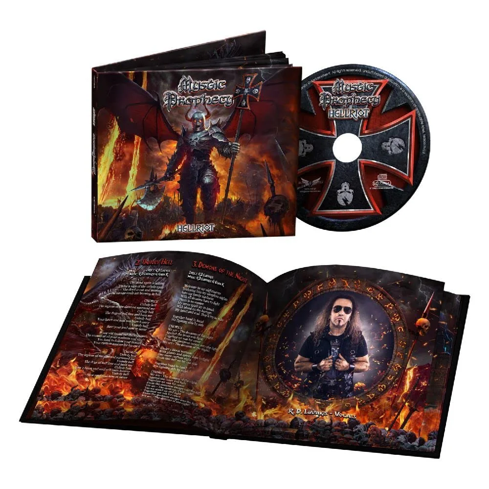 MYSTIC PROPHECY · Hellriot | CD MEDIABOOK (Power Metal CDs) · Bild 2