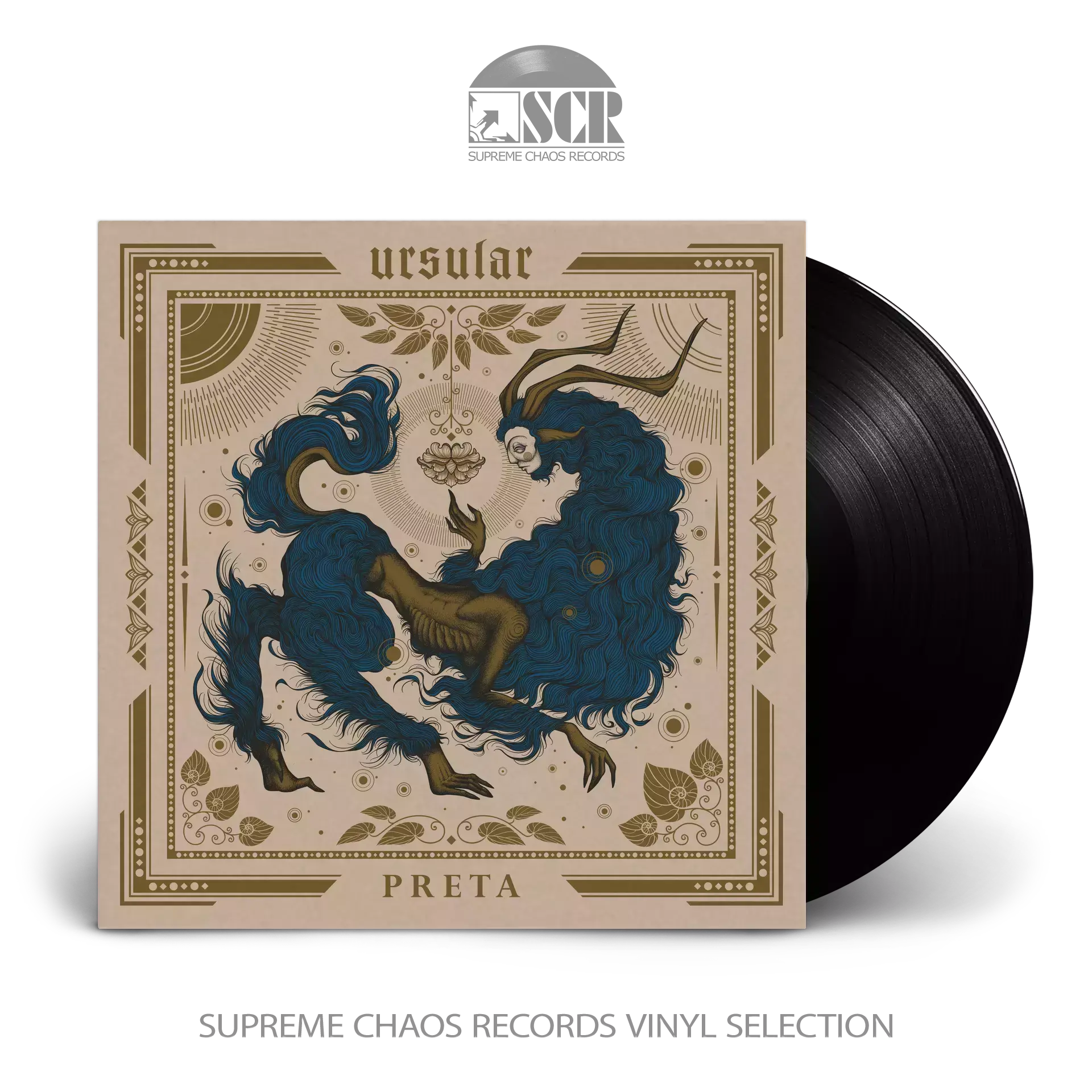 URSULAR · Preta | BLACK LP (Doom / Heavy Psychdelic Rock / Stoner Vinyl)