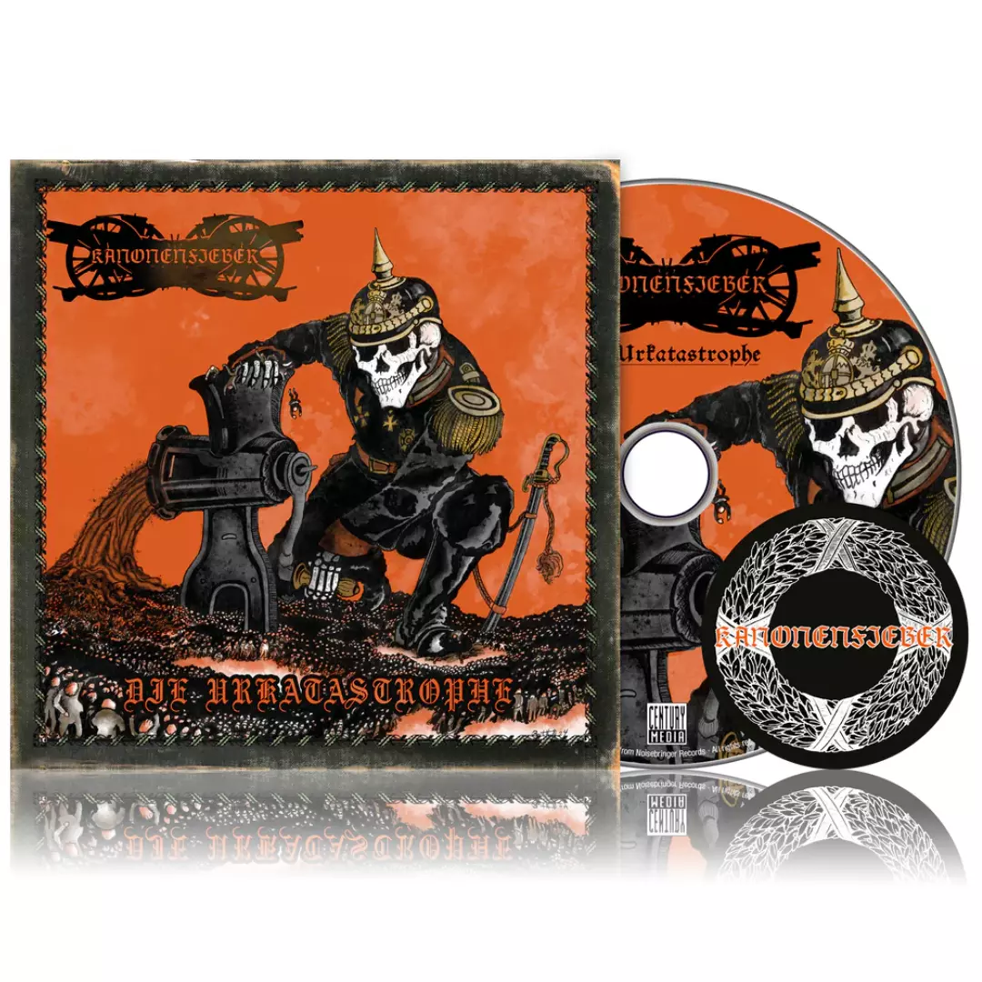 KANONENFIEBER · Die Urkatastrophe | MEDIABOOK CD+PATCH (Black Metal CDs)
