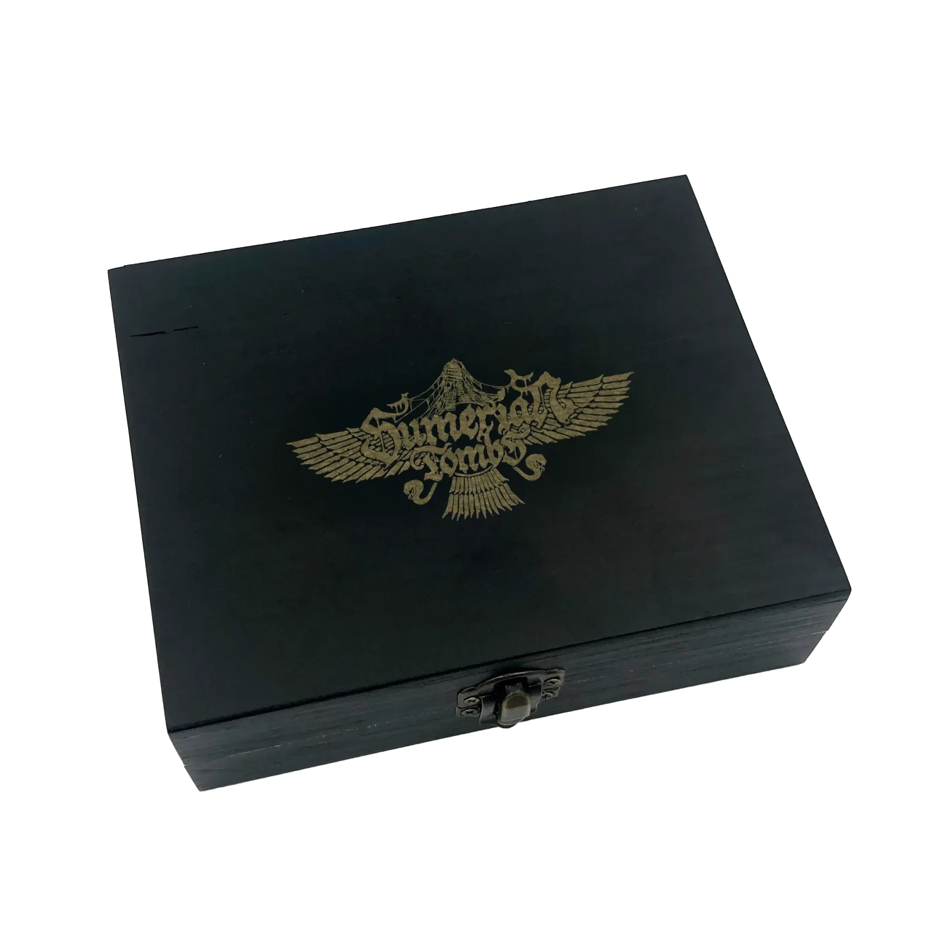 SUMERIAN TOMBS - Age of Eternal Night/As Sumer Thrones At Night · WOODEN TAPE BOX (Black Metal/Death Metal Tapes) · Bild 1