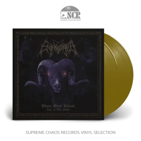 ENTHRONED · Black Goat Ritual - Live in Thy Flesh | GOLD 2LP (Black Metal Vinyl)
