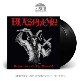 BLASPHEMY · Victory (Son of the Damned) | BLACK 2LP (Black Metal Vinyl)
