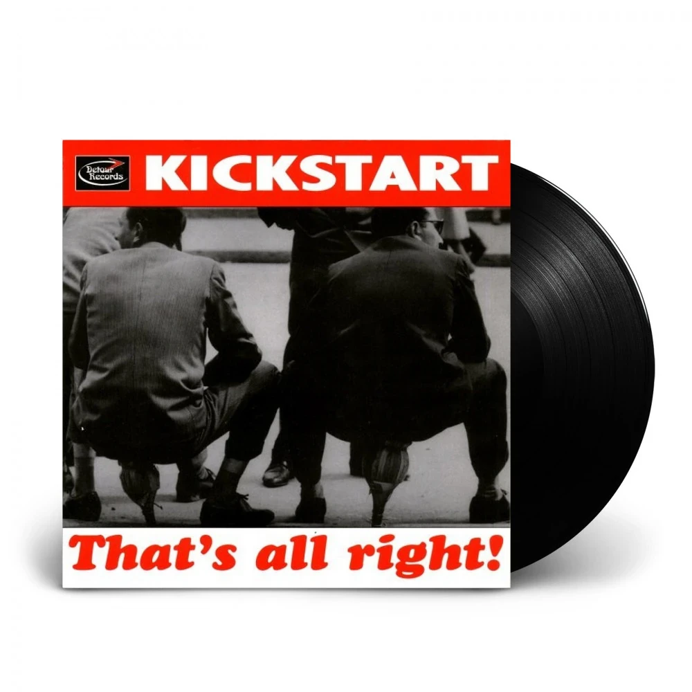 KICKSTART · That's All Right! | BLACK 7" EP (Rock Vinyl)