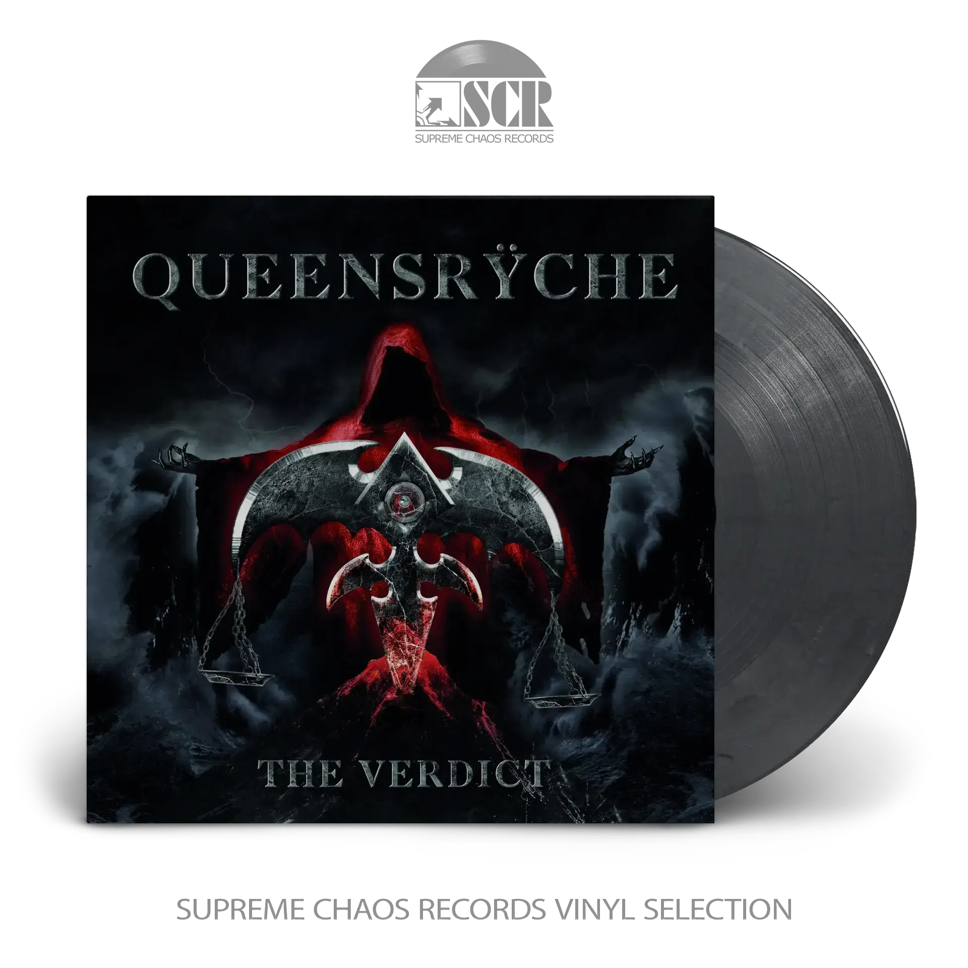 QUEENSRYCHE · The Verdict | BLACK/GREY MARBLED LP (Progressive Metal/Progressive Rock Vinyl)