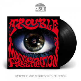 TROUBLE · Manic Frustration | BLACK LP (Doom Metal Vinyl)