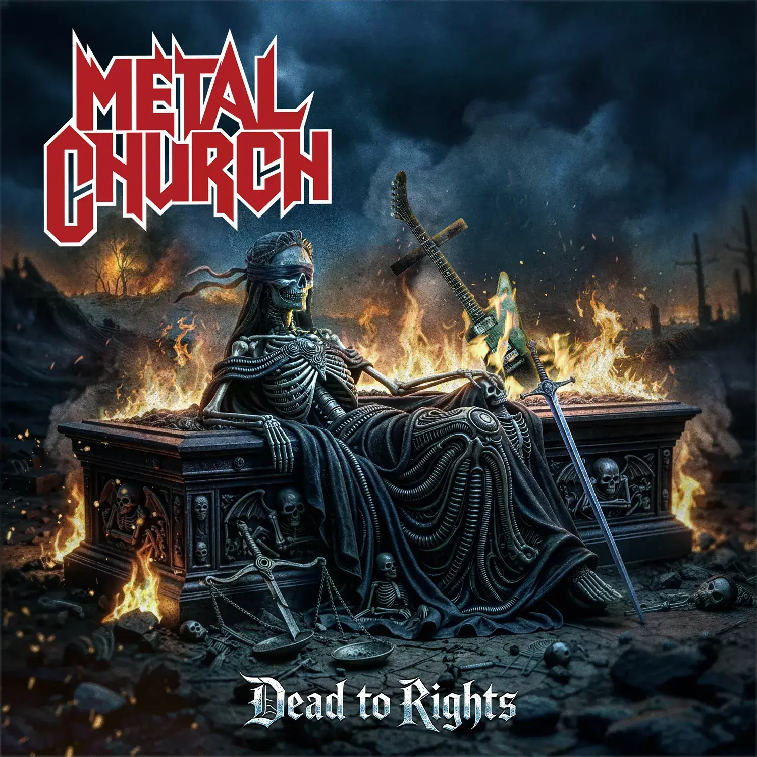 METAL CHURCH · Dead To Rights | BLACK LP (Heavy Metal Vinyl) · Bild 1