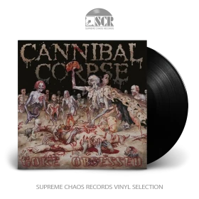 CANNIBAL CORPSE · Gore Obsessed | BLACK LP (Death Metal Vinyl)