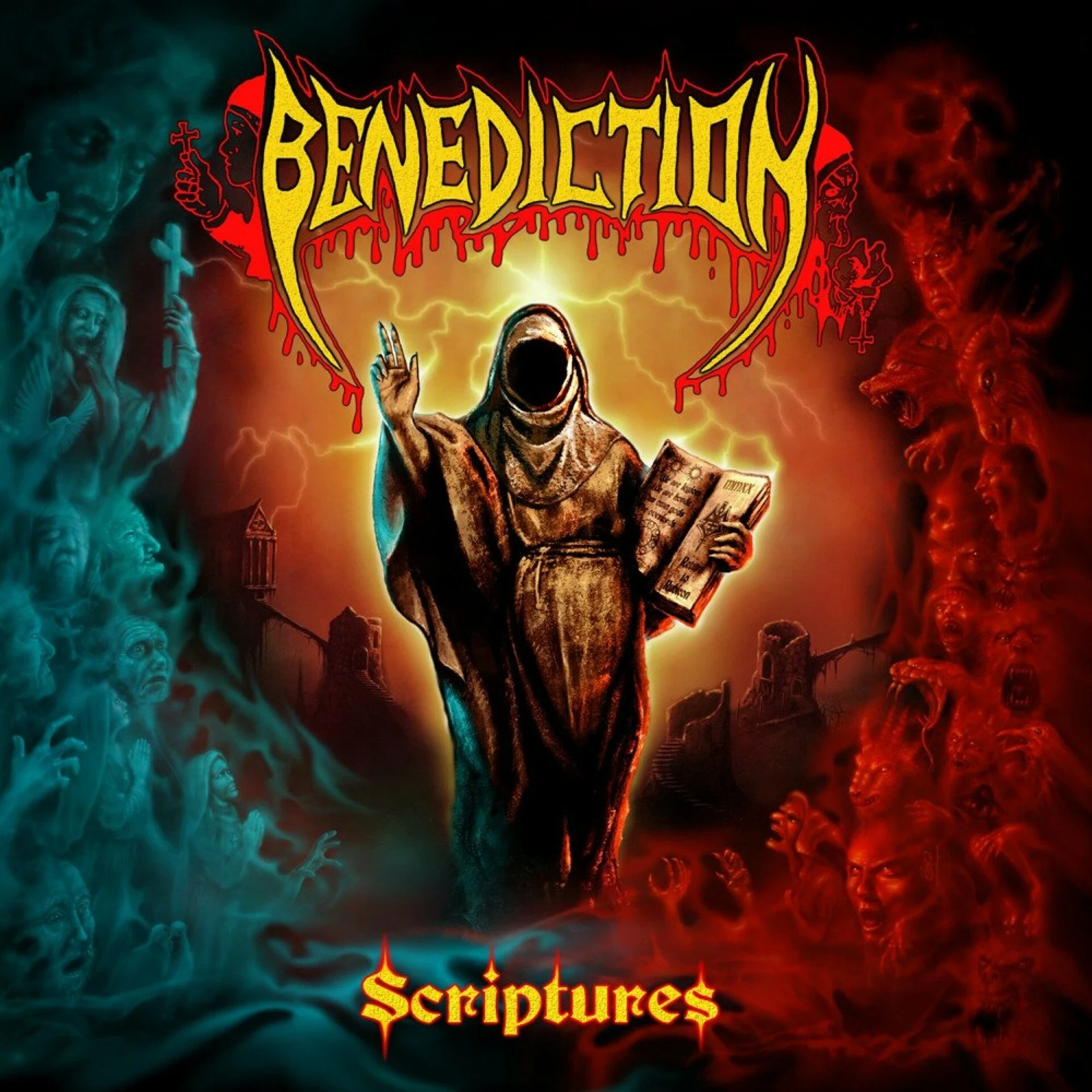 BENEDICTION · Scriptures | BLACK 2LP (Death Metal Vinyl) · Bild 1