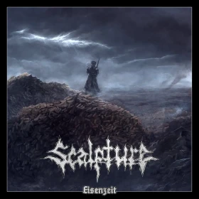 SCALPTURE · Eisenzeit | PINK/BLACK MARBLED LP (Death Metal Vinyl) · Bild 1