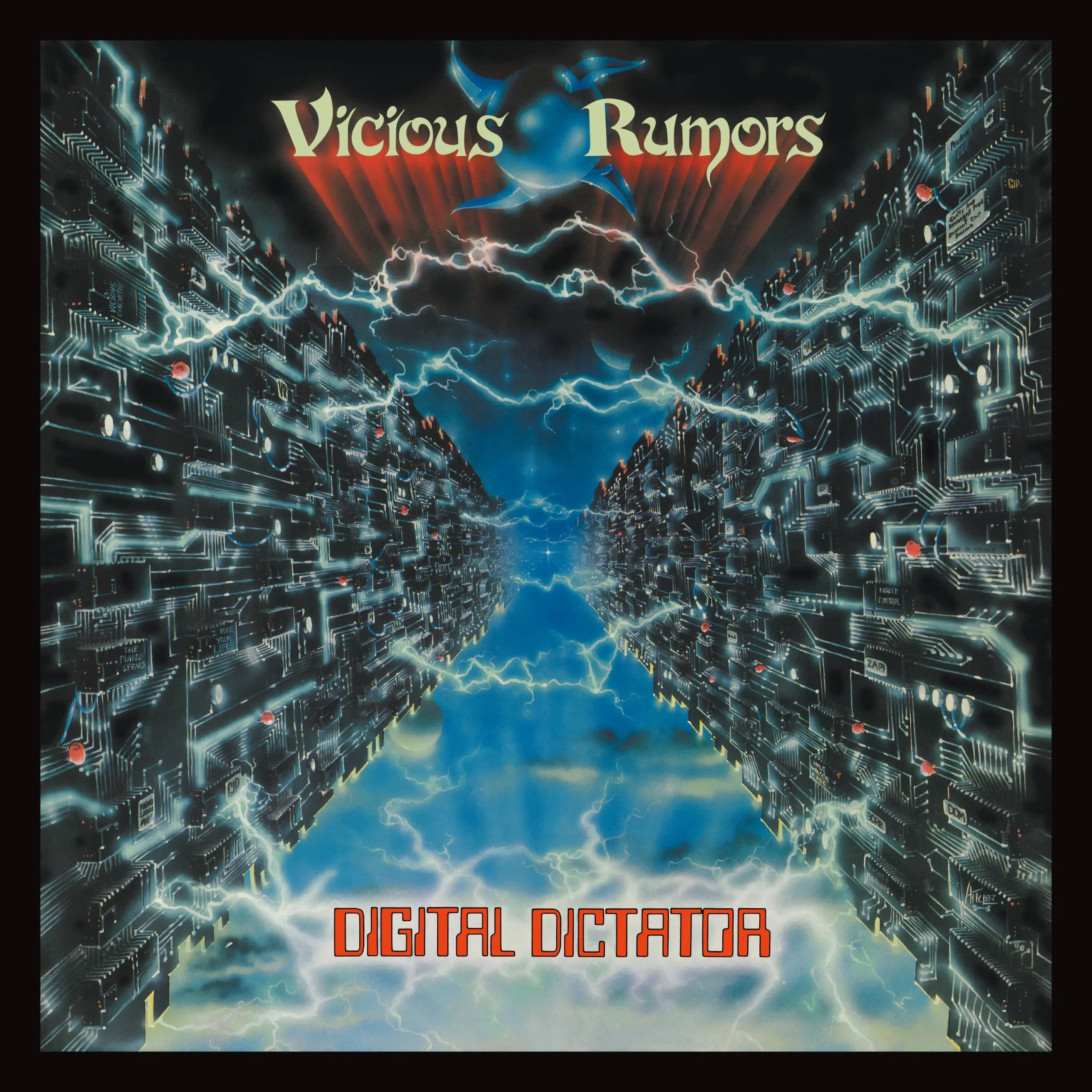 VICIOUS RUMORS - Digital Dictator (Re-Issue) · TRANSPARENT RED LP (Power Metal Vinyl) · Bild 1