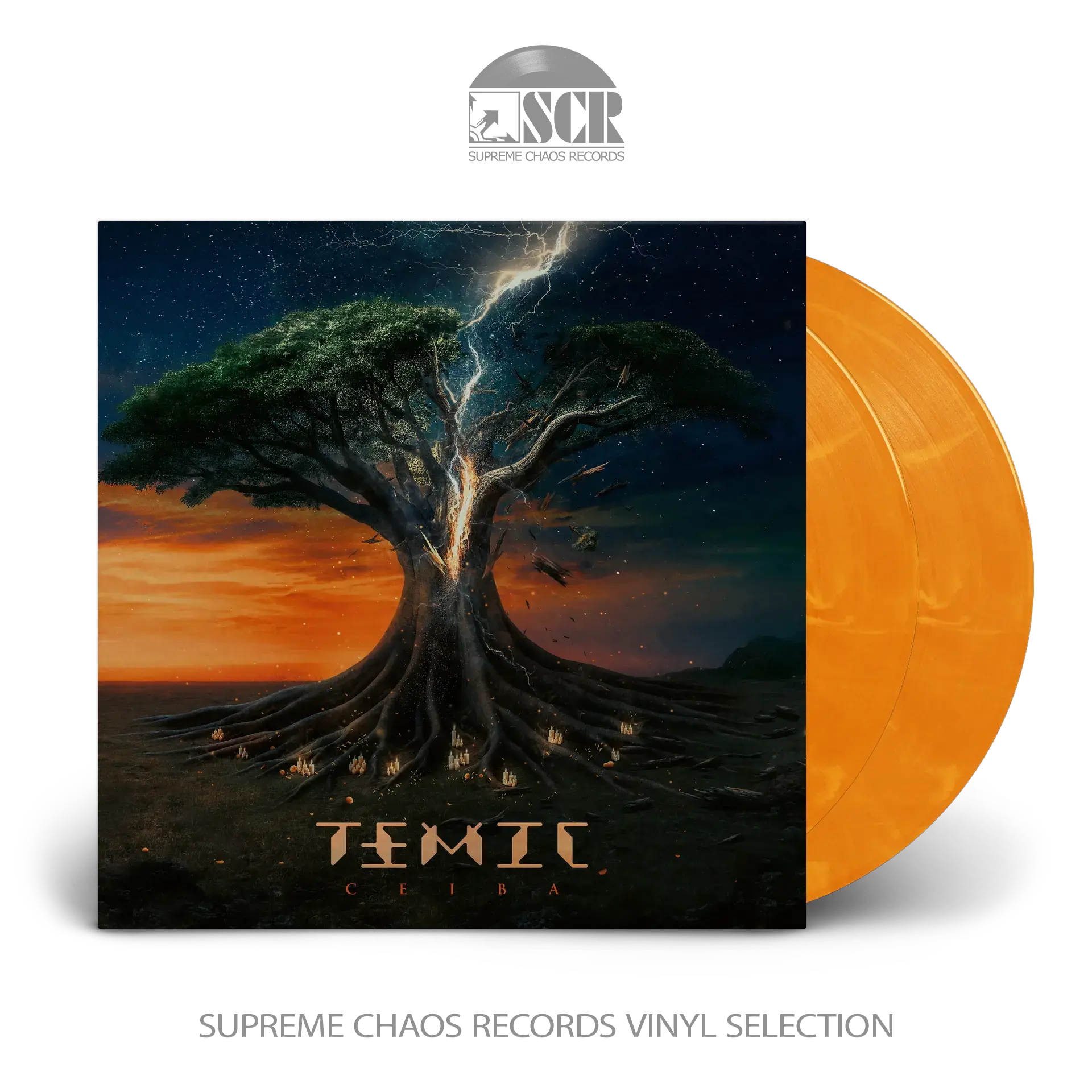 TEMIC - Ceiba [YELLOW/RED/WHITE MARBLED 2LP] (Progressive Metal Vinyl)