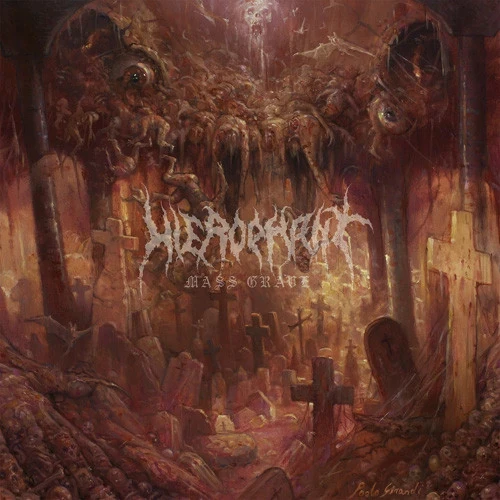 HIEROPHANT · Mass Grave | RED LP (Death Metal/Doom Metal Vinyl) · Bild 1