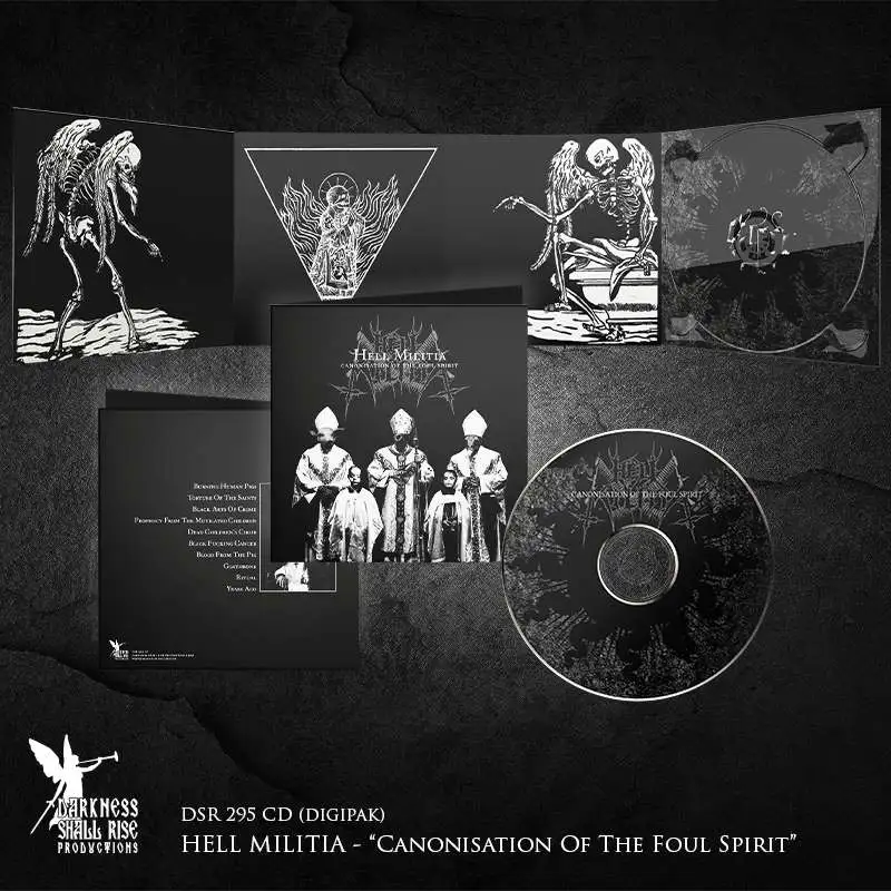 HELL MILITIA · Canonisation Of The Foul Spirit | DIGIPAK CD (Black Metal CDs) · Bild 2