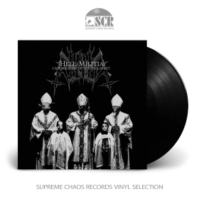 HELL MILITIA · Canonisation Of The Foul Spirit | BLACK LP (Black Metal Vinyl)