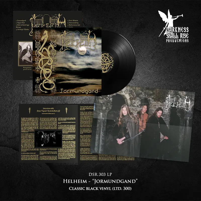 HELHEIM · Jormundgand | BLACK LP (Black Metal Vinyl) · Bild 3