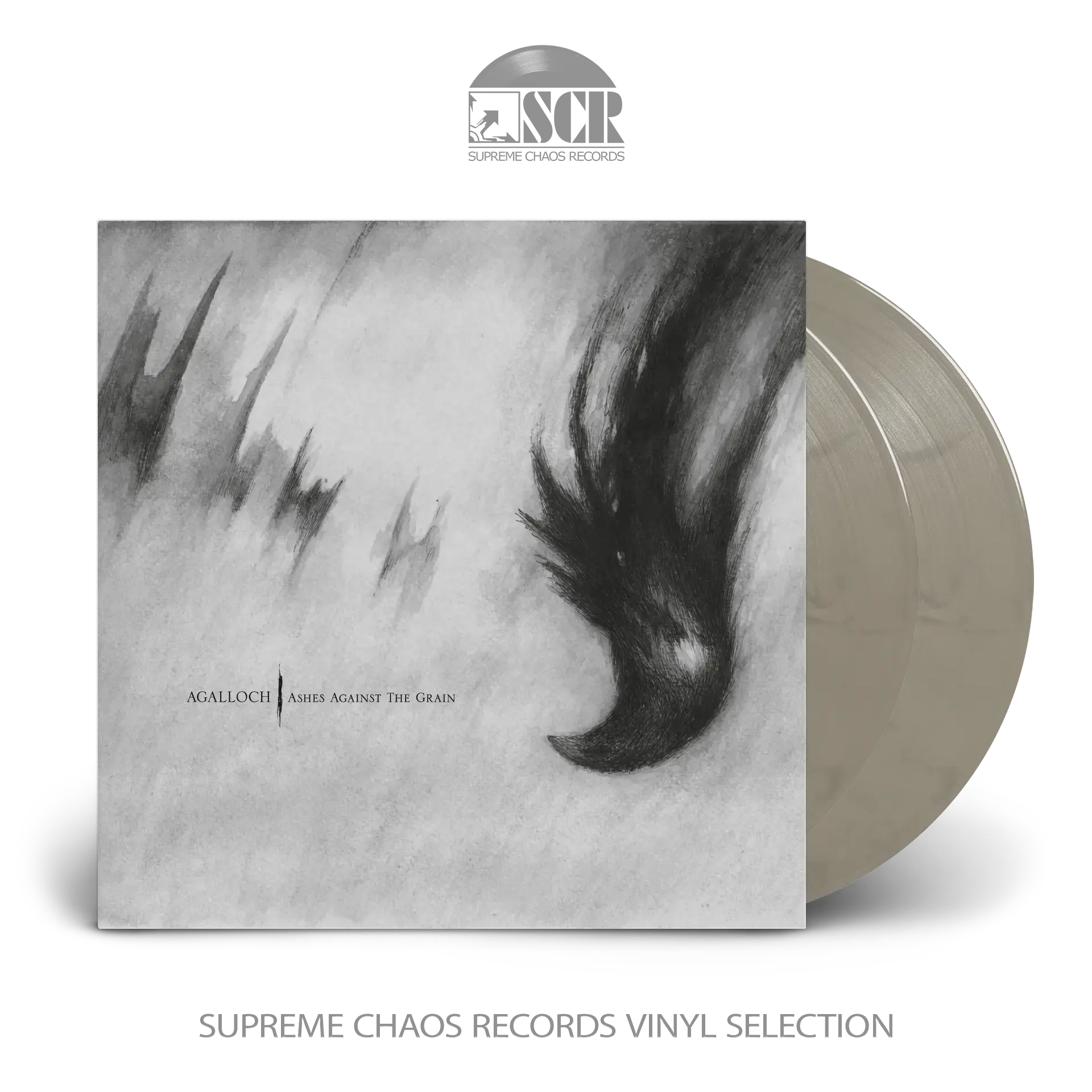 AGALLOCH - Ashes Against The Grain · SMOKE 2LP (Black Metal Vinyl)