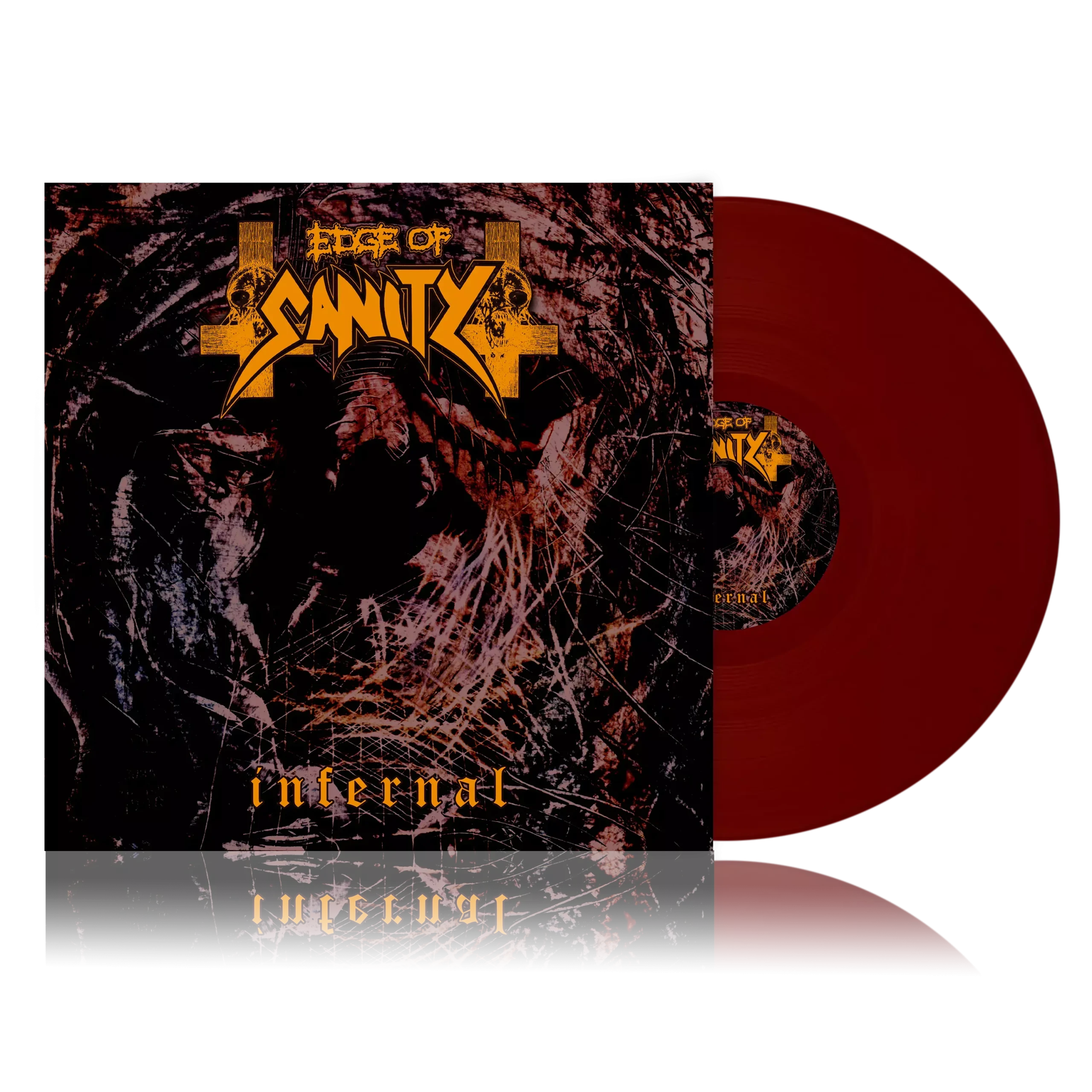 EDGE OF SANITY - Infernal (Re-Issue) · DEEP BLOOD RED LP