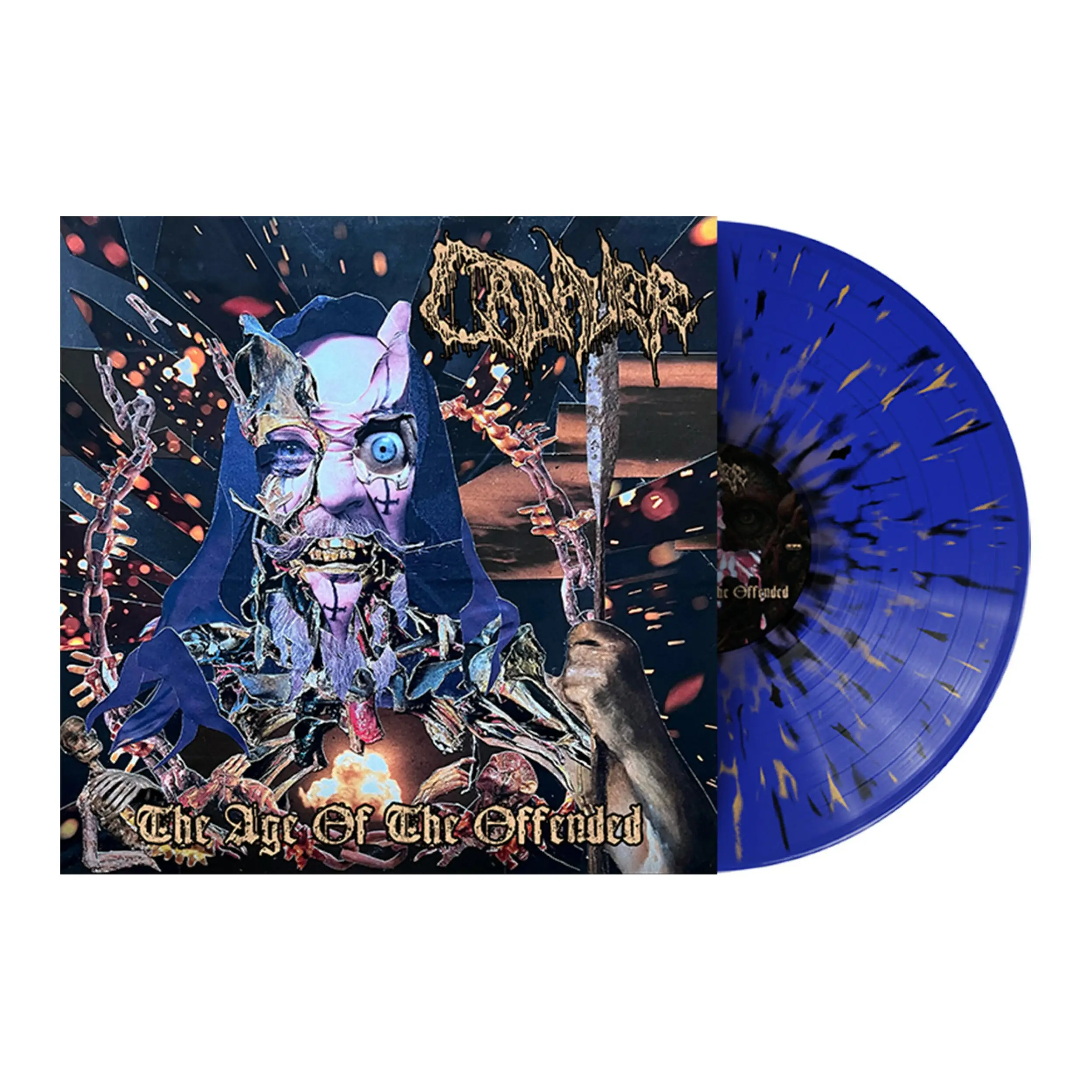 CADAVER · The Age Of The Offended [BLUE/ORANGE/BLACK SPLATTER] | LP (Death Metal Vinyl)