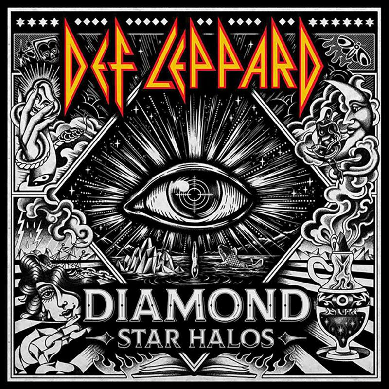 DEF LEPPARD · Diamond Star Halos | BLACK 2LP (Hardrock Vinyl) · Bild 1