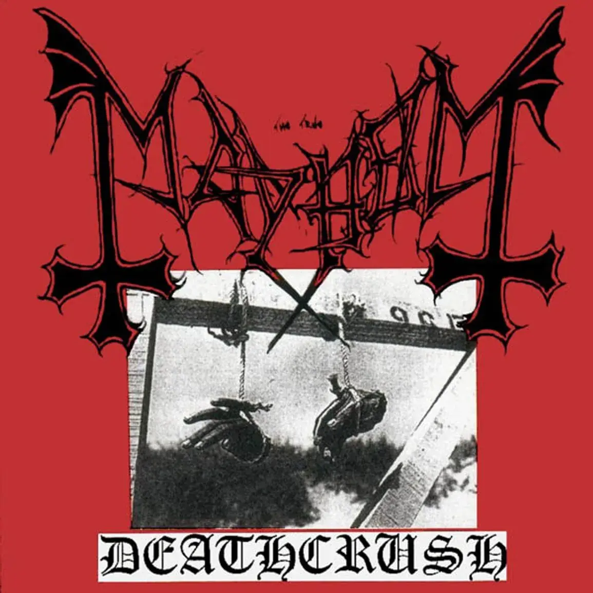 MAYHEM · Deathcrush | BLACK LP (Black Metal Vinyl) · Bild 1