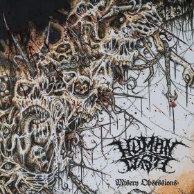 HUMAN WASTE · Misery Obsessions | WHITE LP (Death Metal Vinyl) · Bild 1