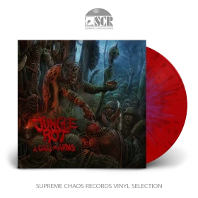 JUNGLE ROT · A Call to Arms | BLOOD RED BLEND LP (Heavy Metal Vinyl)
