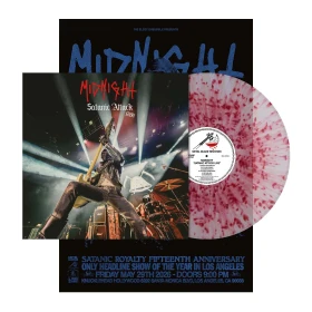 MIDNIGHT · Satanic Attack Live! | BLOOD SPLATTER LP (Heavy Metal/Thrash Metal/Black Metal Vinyl) · Bild 2