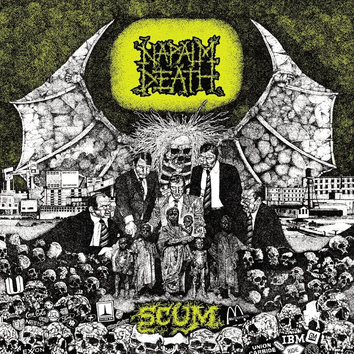 NAPALM DEATH · Scum | WHITE LP (Grindcore/Death Metal Vinyl) · Bild 1