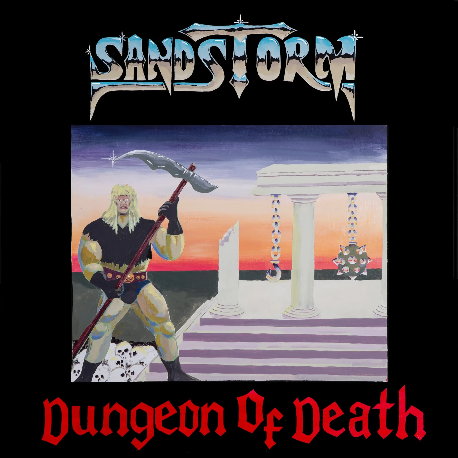 SANDSTORM - Dungeon of Death [BLACK LP] (Heavy Metal Vinyl) · Bild 1