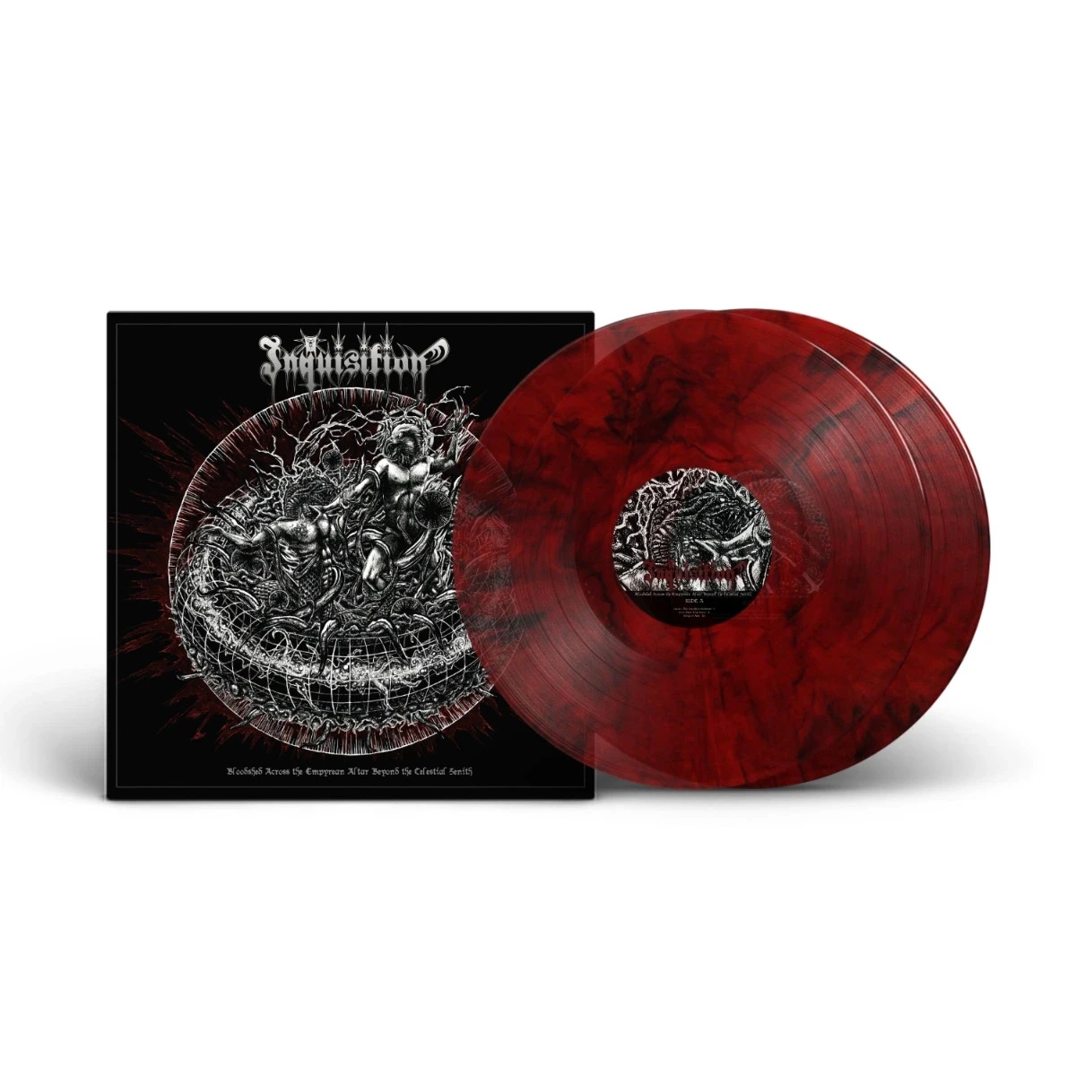 INQUISITION · Bloodshed Across The Empyrean Altar Beyond The Celestial Zenith | SMOKE RED 2LP (Black Metal Vinyl) · Bild 2