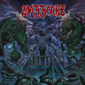 MASSACRE · Mythos | BLUE 10" MLP (Death Metal Vinyl) · Bild 1