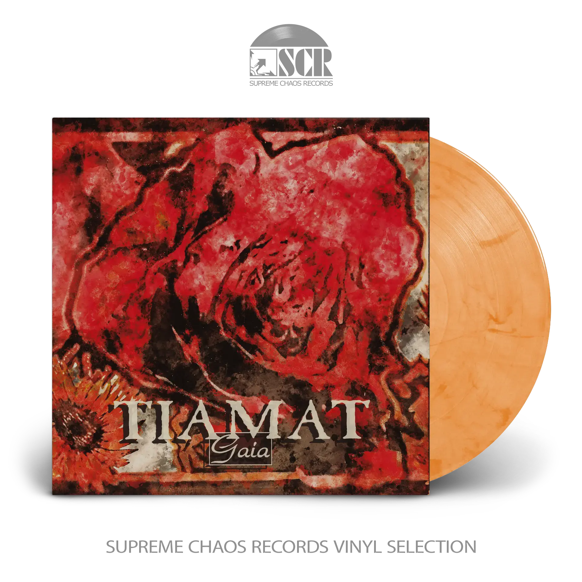 TIAMAT · Gaia | ORANGE MARBLE LP (Gothic Metal Vinyl)