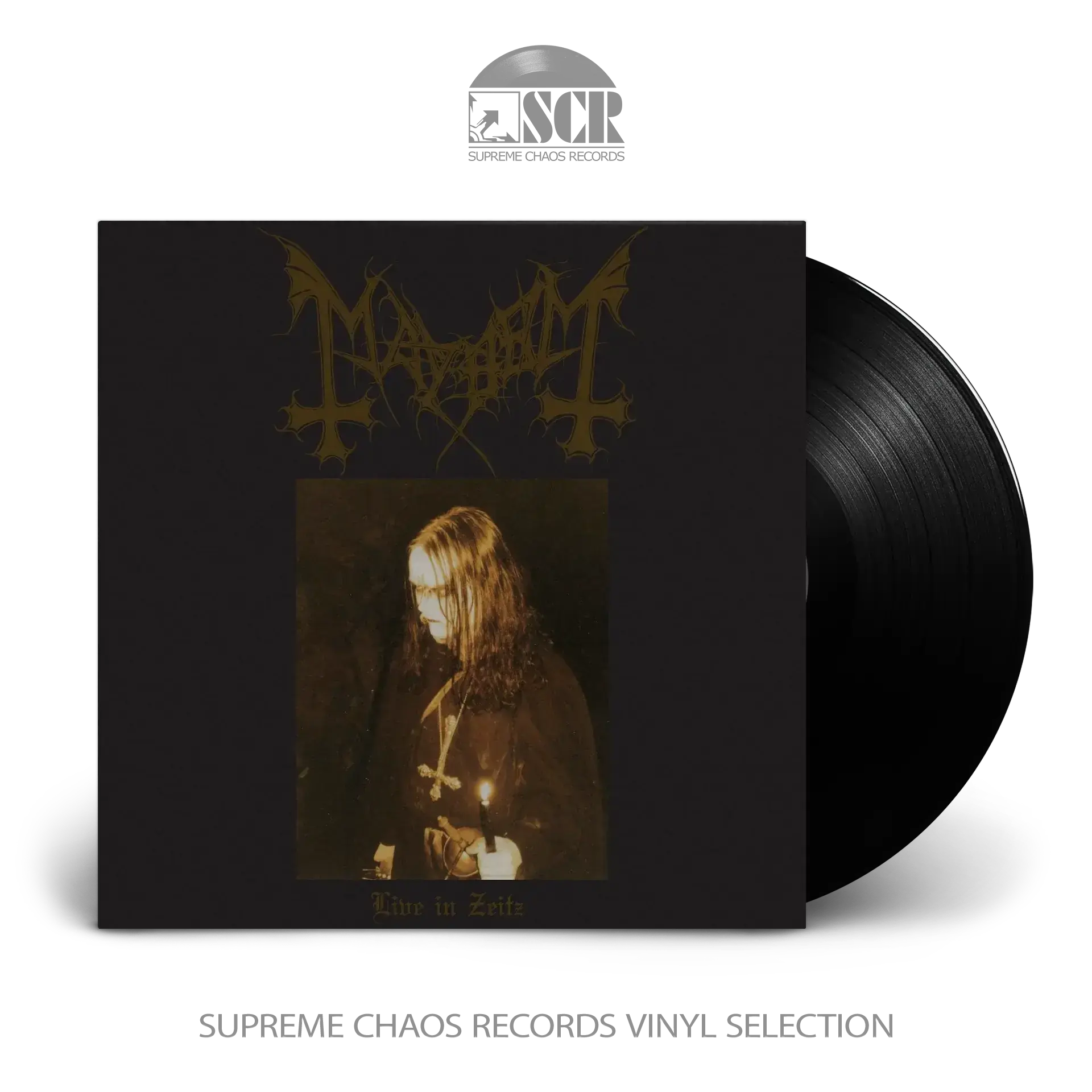 MAYHEM - Live In Zeitz · BLACK LP (Black Metal Vinyl)
