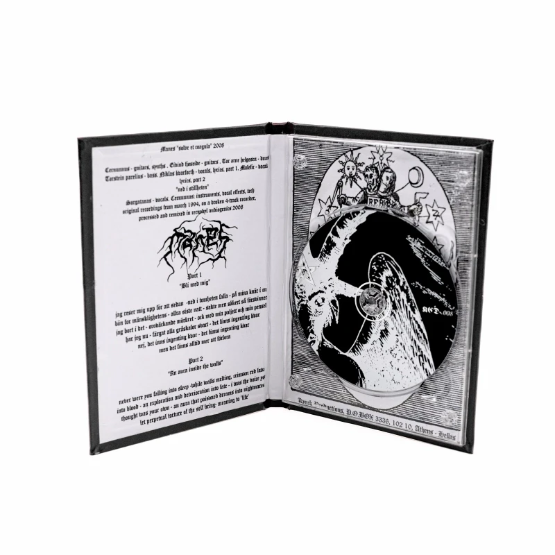 MANES · Svarte Skoger | BLACK CD LEATHERBOOK (Black Metal CDs) · Bild 2