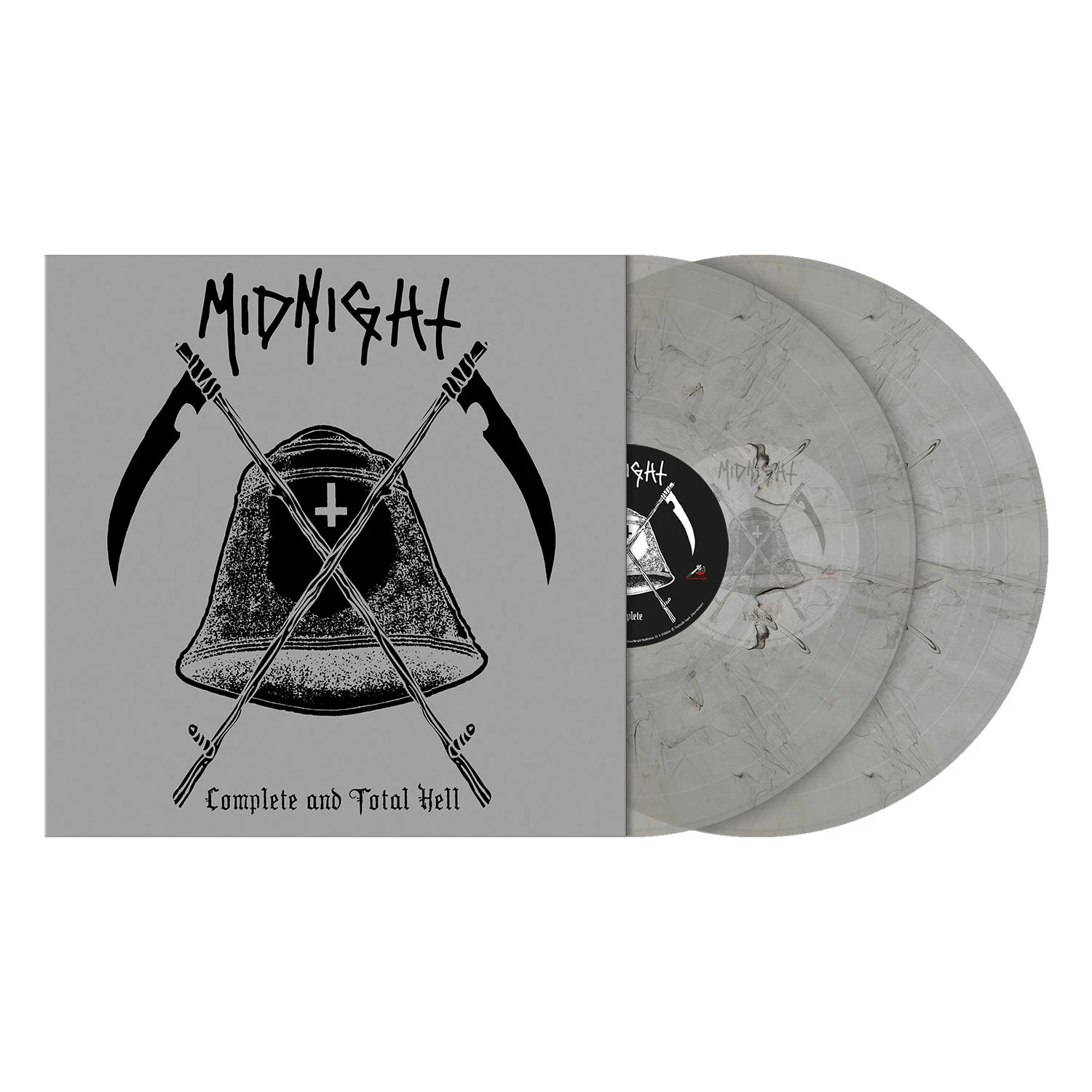 MIDNIGHT · Complete & Total Hell (Re-Issue) | SMOKE 2LP (Black Metal Vinyl) · Bild 2