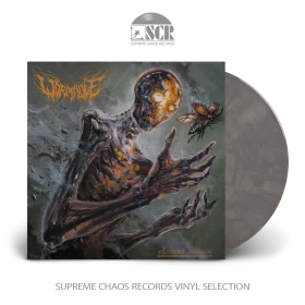 WORMHOLE · Almost Human | CLEAR/BLACK MARBLED LP (Death Metal/Grindcore Vinyl)