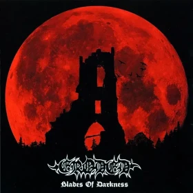 ERODED / DECREPITAPH · Blades Of Darkness/Thrones Of The Diabolical Ones | SPLIT 7" EP - BLACK EP (Death Metal Vinyl) · Bild 1