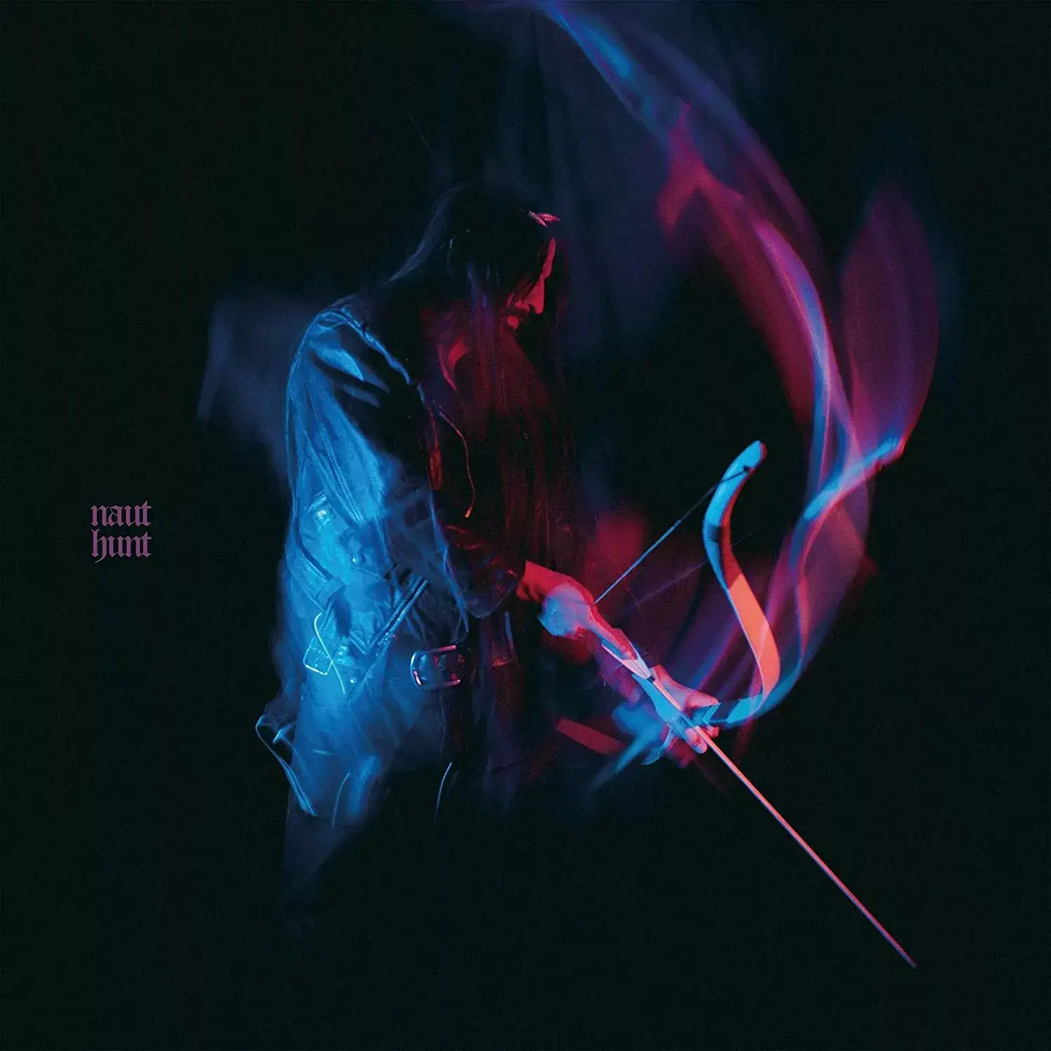 NAUT · Hunt | RED/WHITE MARBLED LP (Dark Ambient Vinyl) · Bild 1