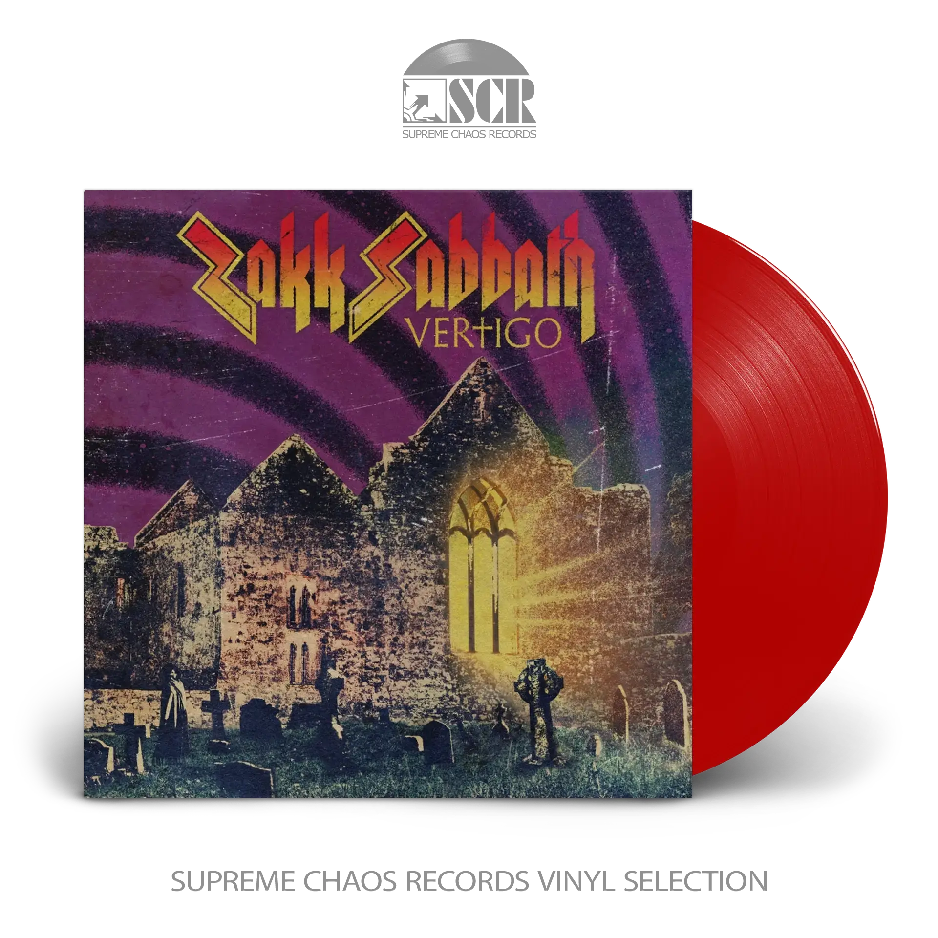 ZAKK SABBATH · Vertigo (B-Stock) | TRANSPARENT RED LP (Heavy Metal Vinyl)