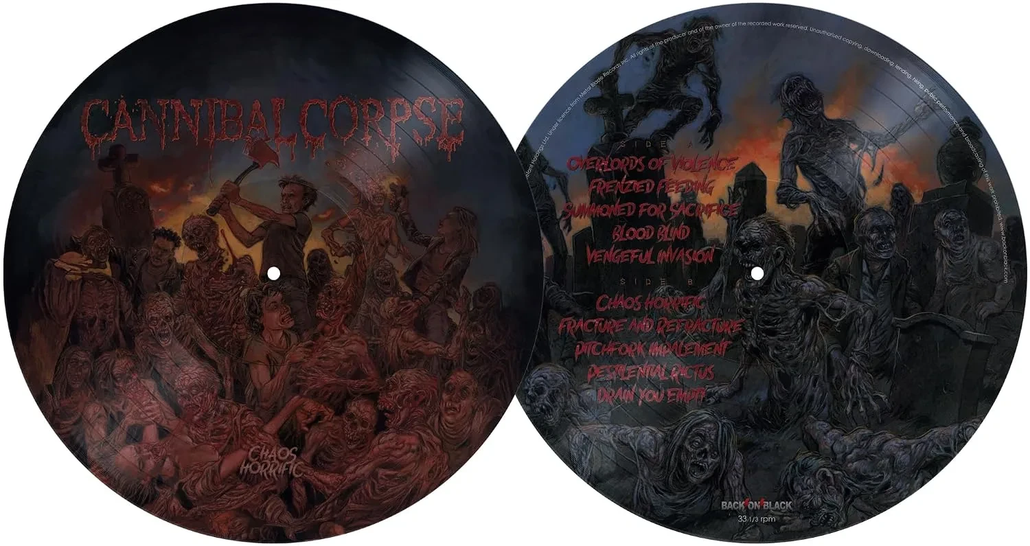 CANNIBAL CORPSE · Chaos Horrific | PICTURE DISC LP (Death Metal Vinyl)